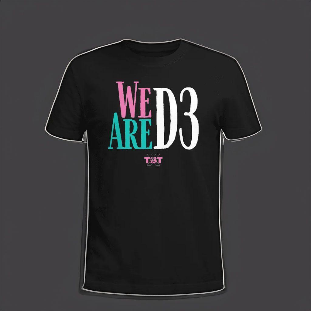 We Are D3 Tshirt The Basketball Tournament